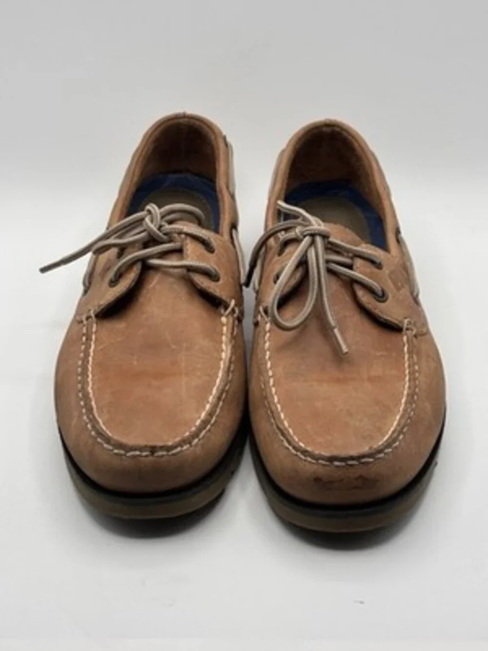 Sperry Top Sider Brown Leather Boat Shoes Men's US 10.5M 0777894 Casual